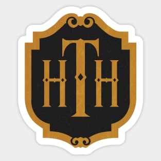 Distressed Hollywood Tower of Terror Logo Sticker